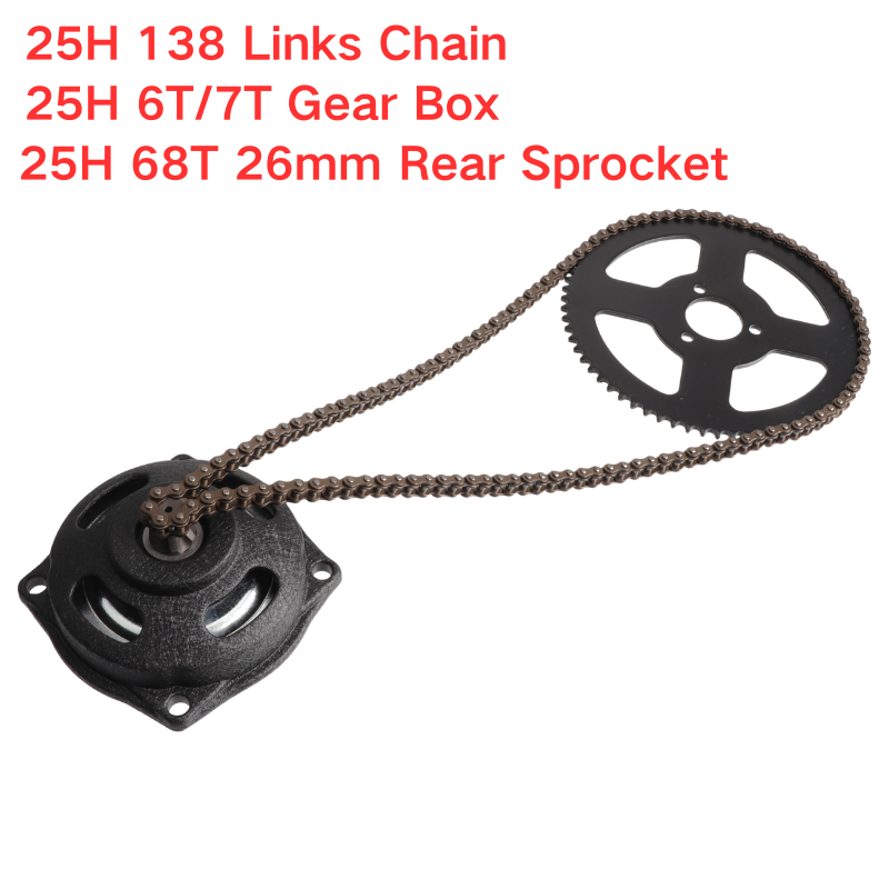 Motorcycle Gear Garage Storage - Цепь 25H 138 звеньев с коробкой