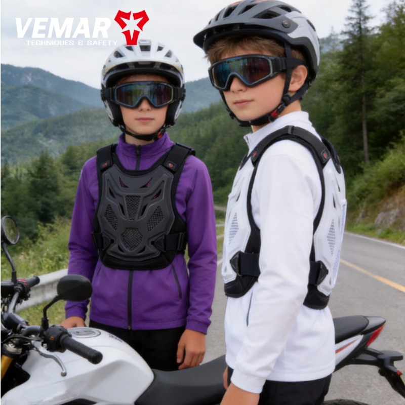 Motorcycle Gear For Kids - Мотозащитный жилет VEMAR для детей и